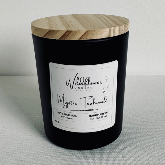 5oz Mystic Teakwood Soy Wax Candle