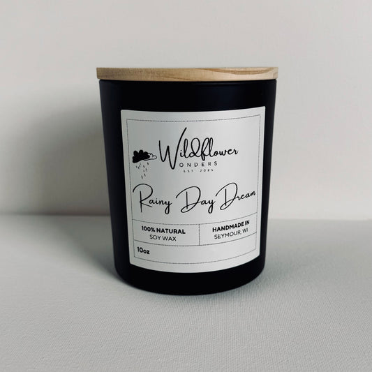 10oz Rainy Daydream Soy Wax Candle